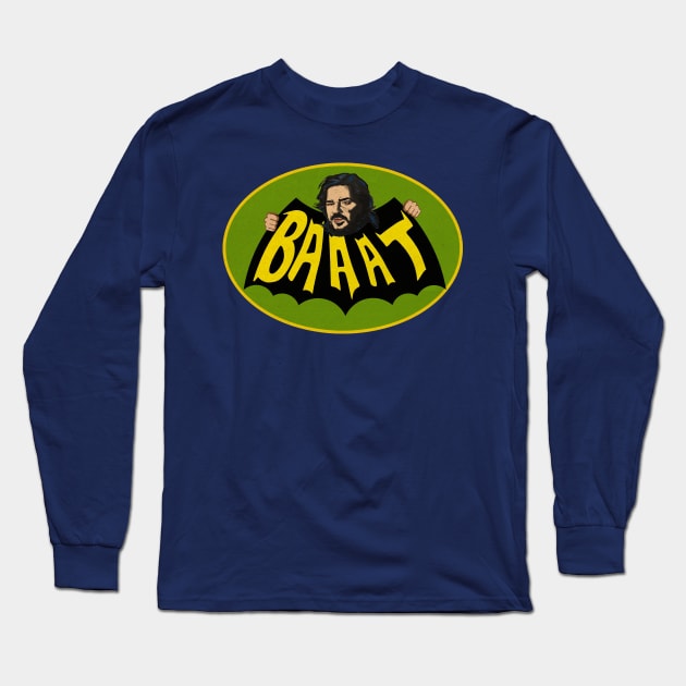 Baaaaaaaat! Long Sleeve T-Shirt by Jeff Brawn Illustration